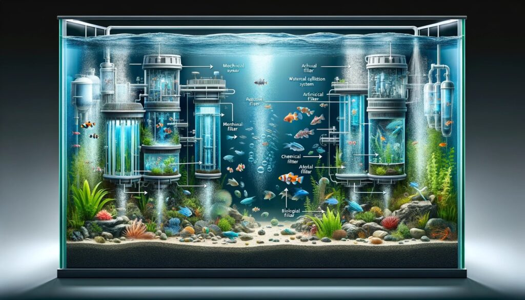 Water Filtration System for aquariums