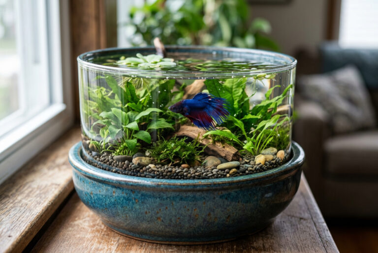 Betta Fish Planter: Creating an Aquatic Ecosystem