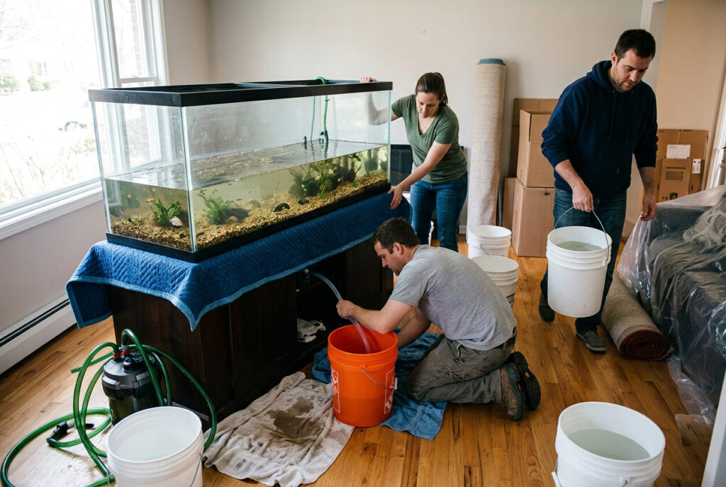 How to Move a Large Aquarium Safely