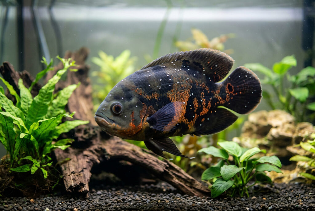 Oscar Fish Ich (White Spot Disease): Symptoms & Treatment