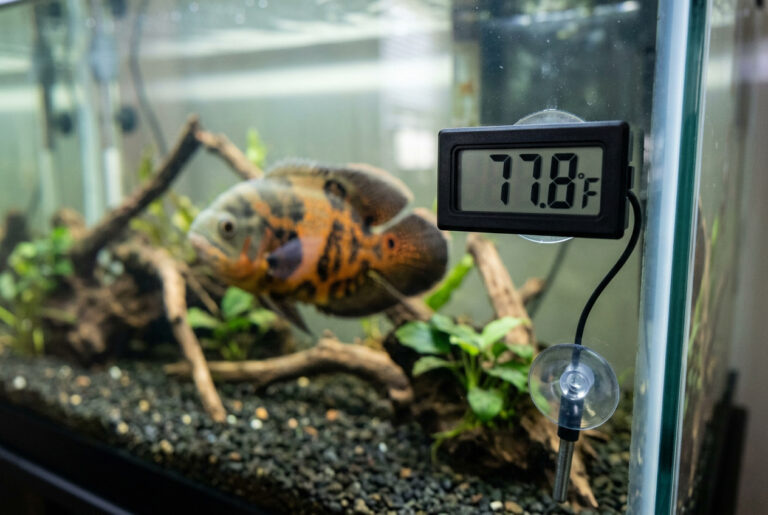 Best Water Temperature for Oscar Fish